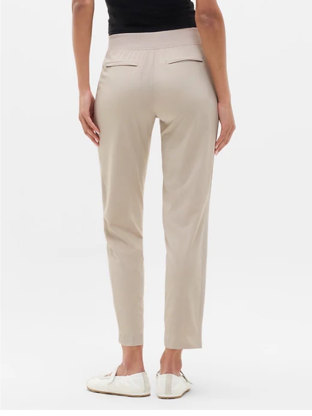 Athleta Brooklyn ankle pant tan Casual Pants , travel size 6p